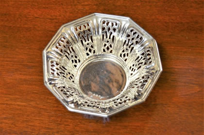 Silver dish