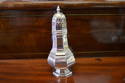 Silver sugar castor