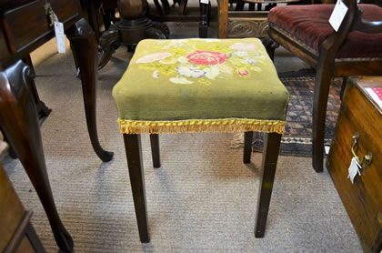 Mahogany stool