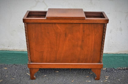 Mahogany stick stand 