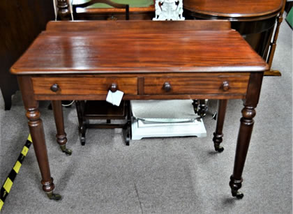 Victorian mahogany side table