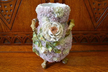 German porcelain vase