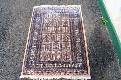 Old woolen rug