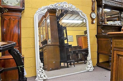 Large victorian mirror