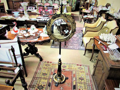 Ebony & gilt victorian pole screen