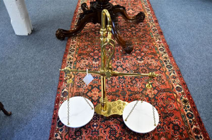 Large Brass scales 