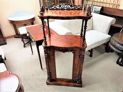 Victorian walnut cabinet