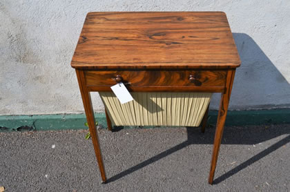 Regency rosewood work table