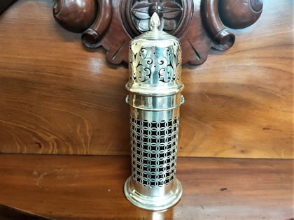 Silver sugar castor 