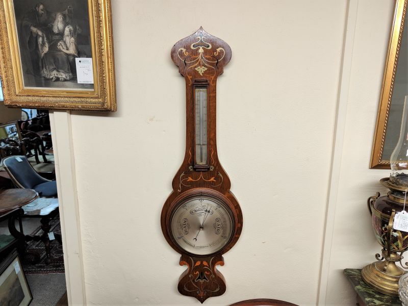 Art nouveau barometer