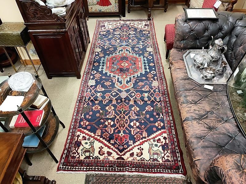 Iranian hand woven runner