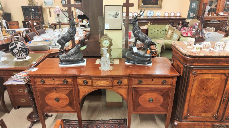 19th century mahogany sideboard