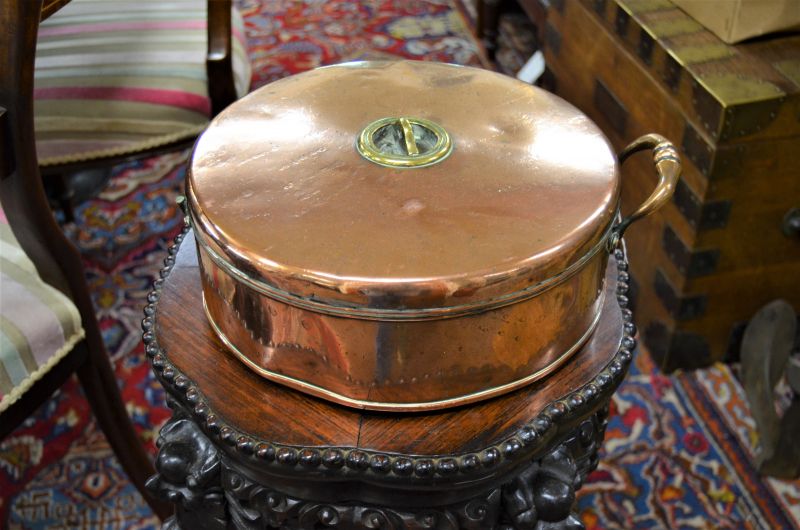 Irish copper pan