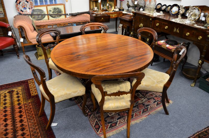 Victorian circular coromandel table