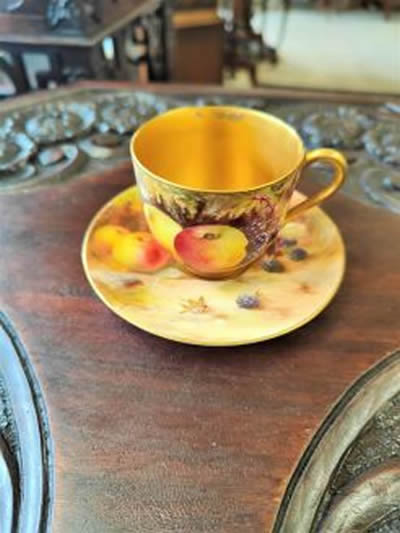 Royal worcester cup & saucer