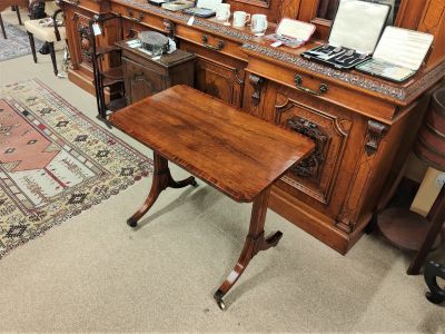 Regency rosewood side table