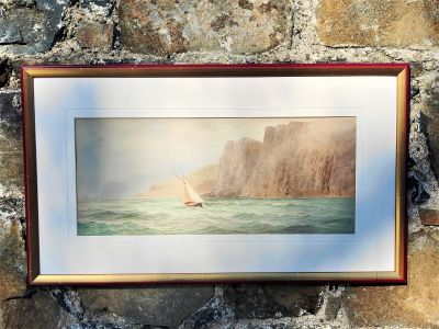 Watercolour by J.w. carey