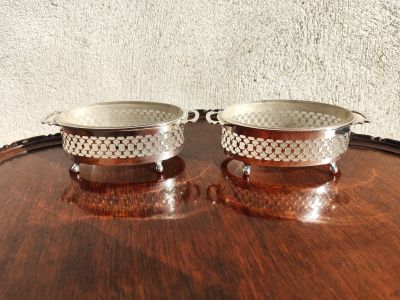 Pair of silver salts