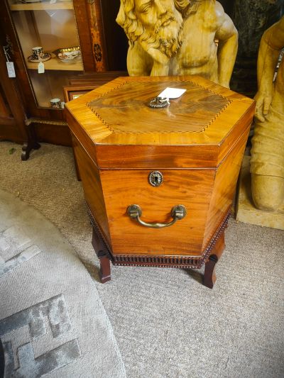 19th century mahogany cellerate