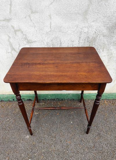 Georgian oak side table