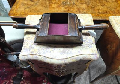 Mahogany collecting box