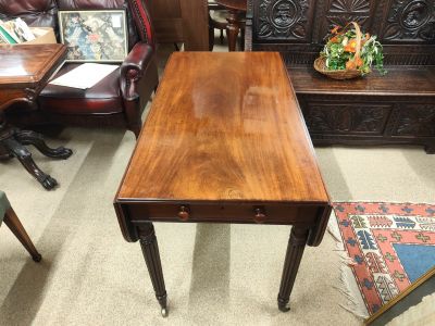 19th century mahogany pembroke table