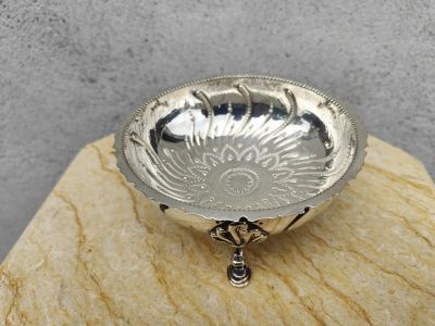 Victorian silver sugar basin