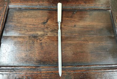 Silver letter opener 