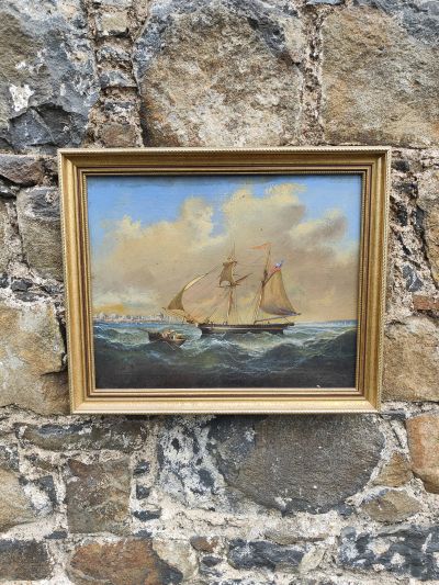 19th century oil painting