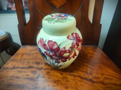 Moorecroft jar & cover