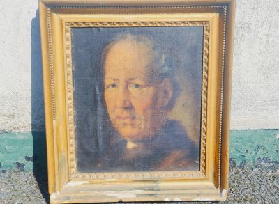 19th century oil painting portrait