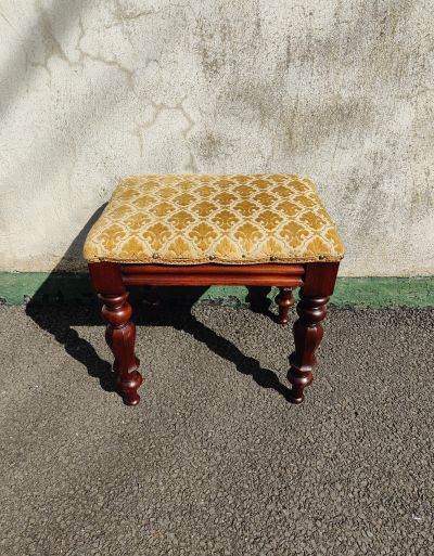 Victorian mahogany stool