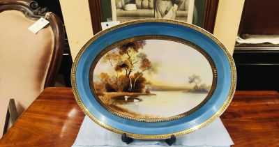 Japanese noritake porcelain tray