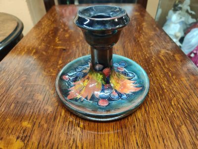 Moorcroft candlestick