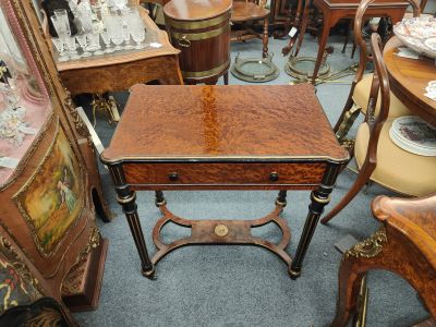 Victorian walnut side table