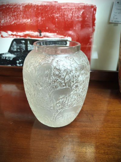 Signed lalique french glass