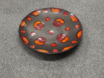 Large poole pottery charger / plate 