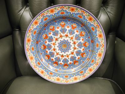 Porcelain german kaiser plate