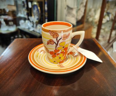 Clarice cliff cup & saucer