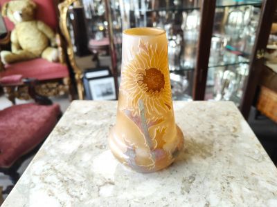 French Glass , signed legras