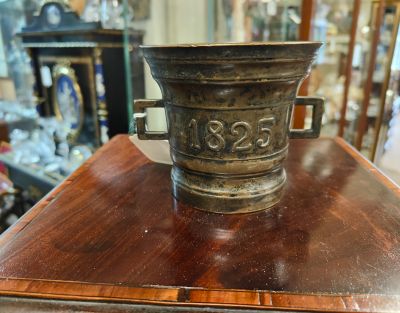 19th century bronze mortar