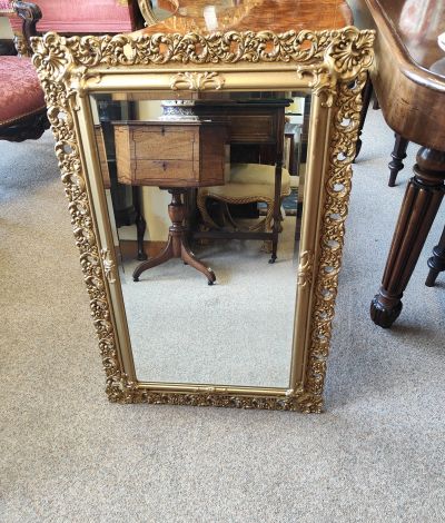 Gilt framed mirror