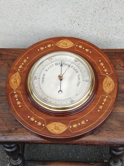 Mahogany cased barometer