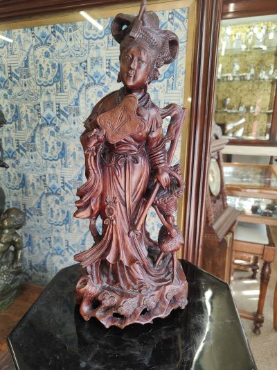 Chinese carved wooden figure
