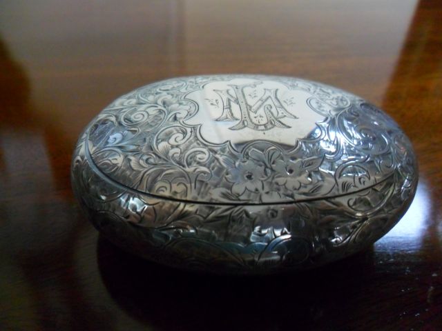 Silver Snuff / Tobacco Box