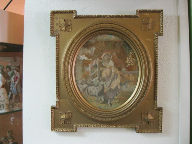 Georgian silkwork picture