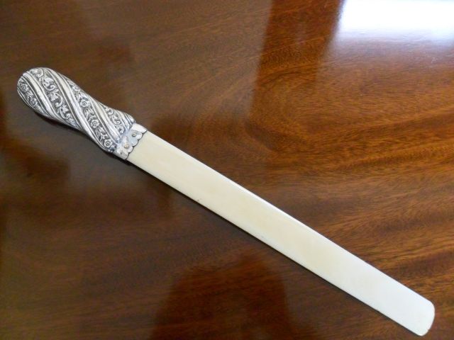 Silver and Ivory Page Turner