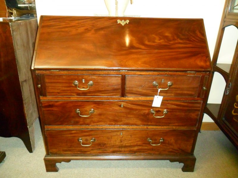 A georgian mahogany desk