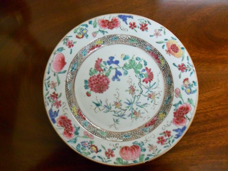 18th Century Chinese Plate.