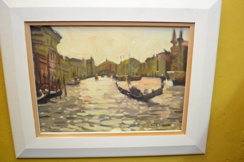 Selection of new paintings by N. irish artist David Johnston